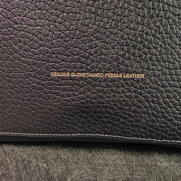 Coach Black and Yellow Leather Handbag - Picture 7 of 15